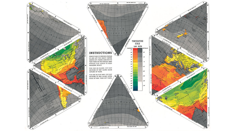 Illustration for article titled How Buckminster Fuller's Dymaxion Map Tessellated The World